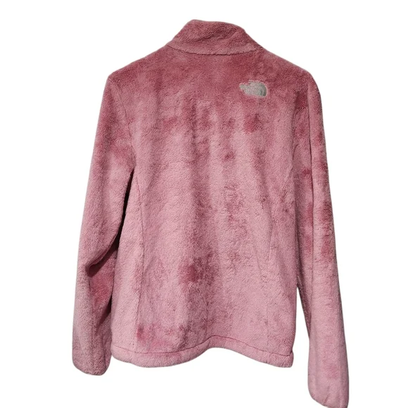 North Face Osito Fleece Full Zip Jacket Pink Size M - Picture 4 of 6
